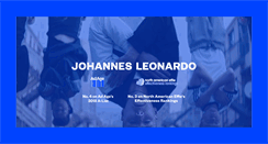 Desktop Screenshot of johannesleonardo.com