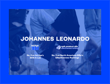 Tablet Screenshot of johannesleonardo.com